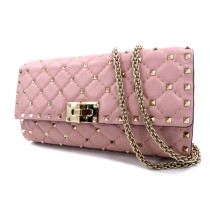Valentino Spike Pelle Rosa