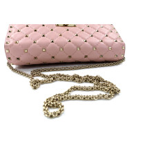 Valentino Spike Pelle Rosa