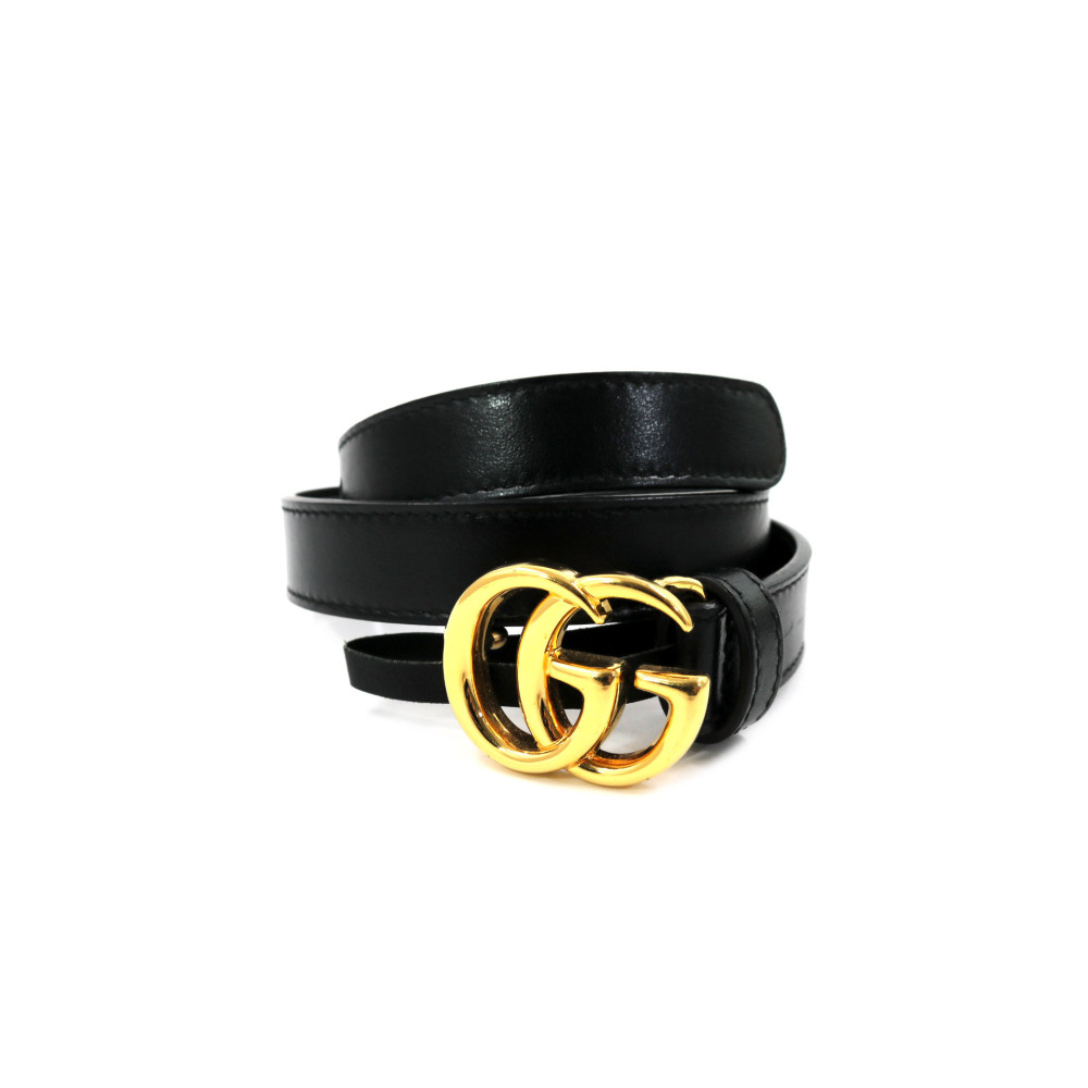 Gucci Cintura Pelle Nera