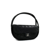 Chanel Hula Hoop Pelle Nera