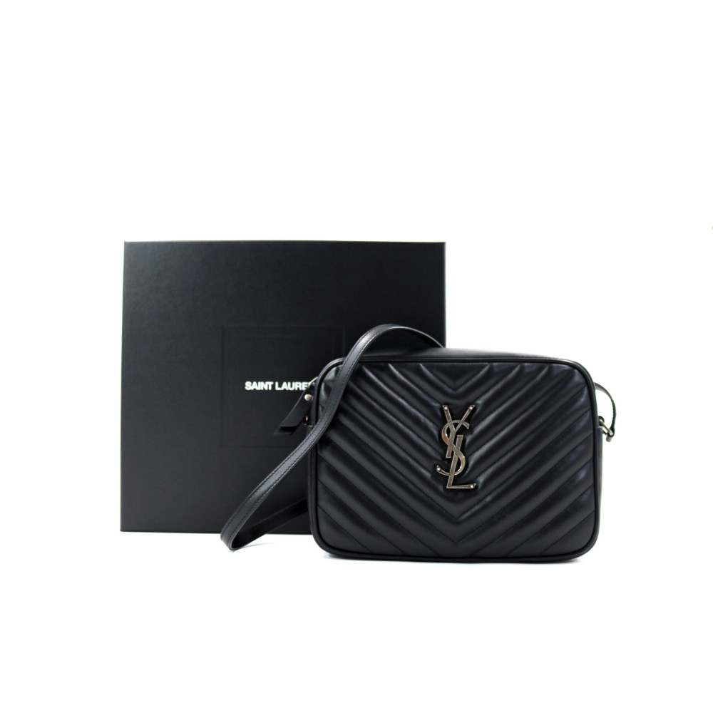 Saint Laurent Lou Camera Bag Pella Nera