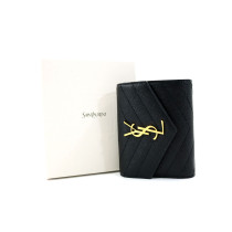 Saint Laurent Portafoglio Pelle Nera