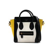 Celine Luggage Mini Pelle Tricolor