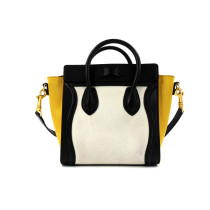 Celine Luggage Mini Pelle Tricolor