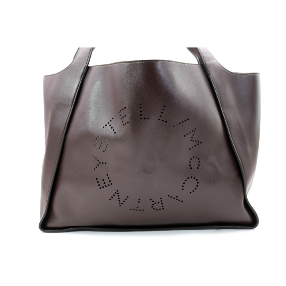 Stella McCartney Shopping Marrone
