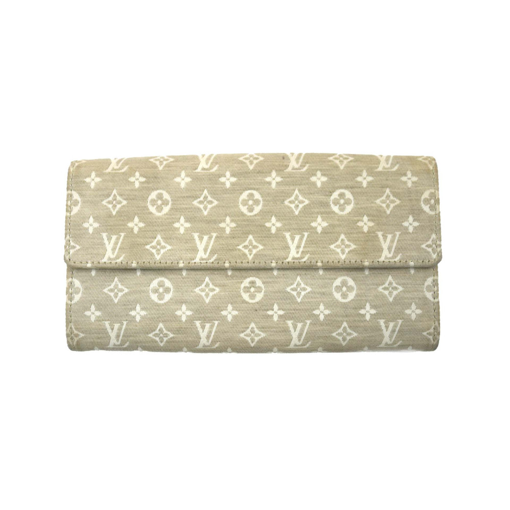 Louis Vuitton Portafoglio Mini Lin Bianco