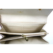 Louis Vuitton Portafoglio Mini Lin Bianco