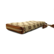 Gucci Portafoglio Zippy GG Beige