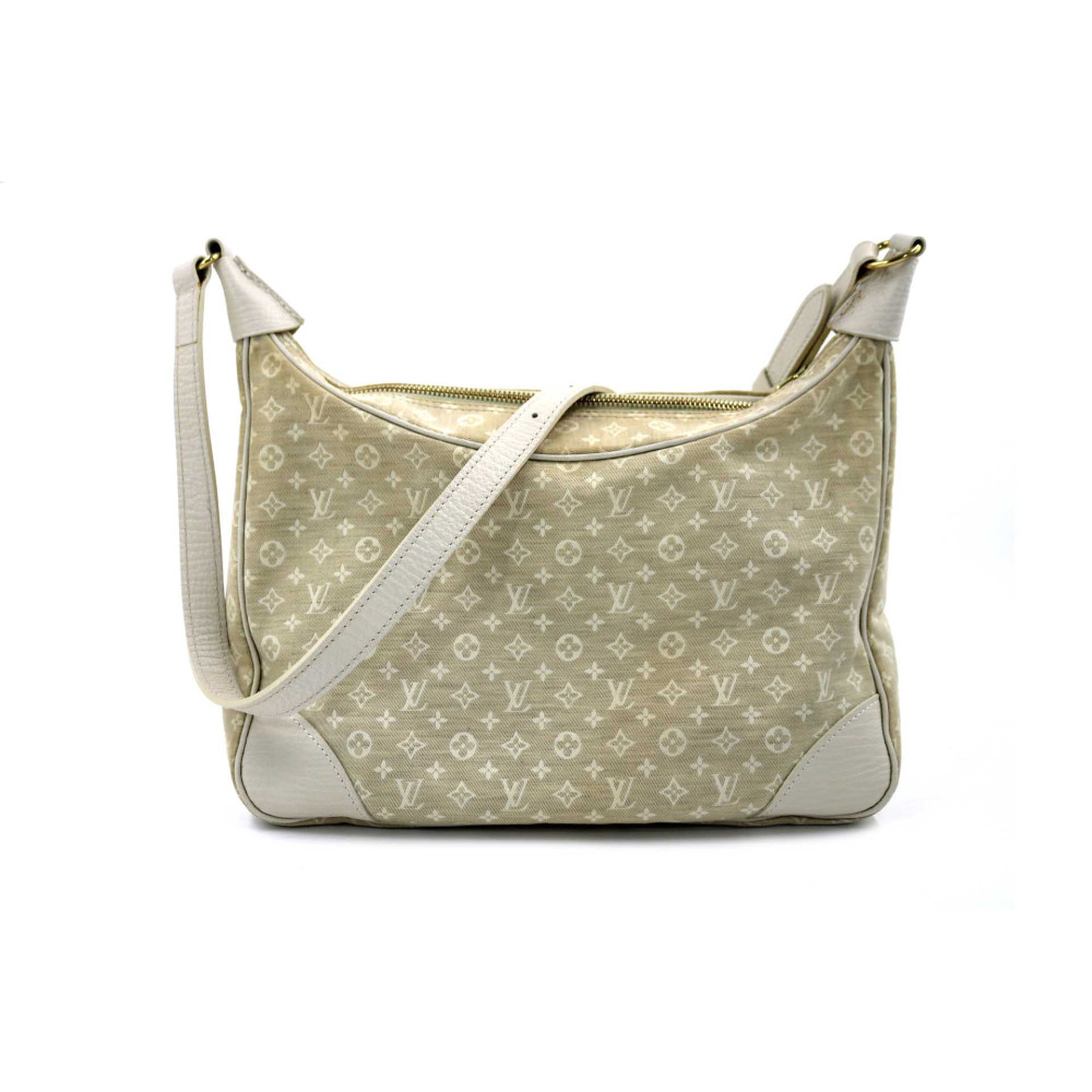 Louis Vuitton Boulogne Mini Lin Bianco