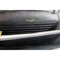 Saint Laurent Cassandre Pelle Nera