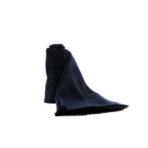 Gucci Sciarpa Lana Blu Nera