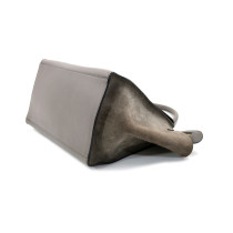 Celine Trapeze Pelle Grigia