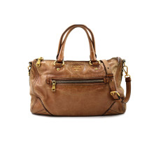 Prada Auth Ki Pelle Marrone