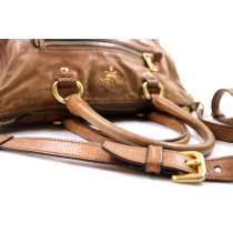 Prada Auth Ki Pelle Marrone