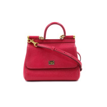 Dolce & Gabbana Miss Sicily Mini Pelle Saffiano Fucsia