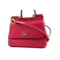Dolce & Gabbana Miss Sicily Mini Pelle Saffiano Fucsia