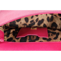 Dolce & Gabbana Miss Sicily Mini Pelle Saffiano Fucsia