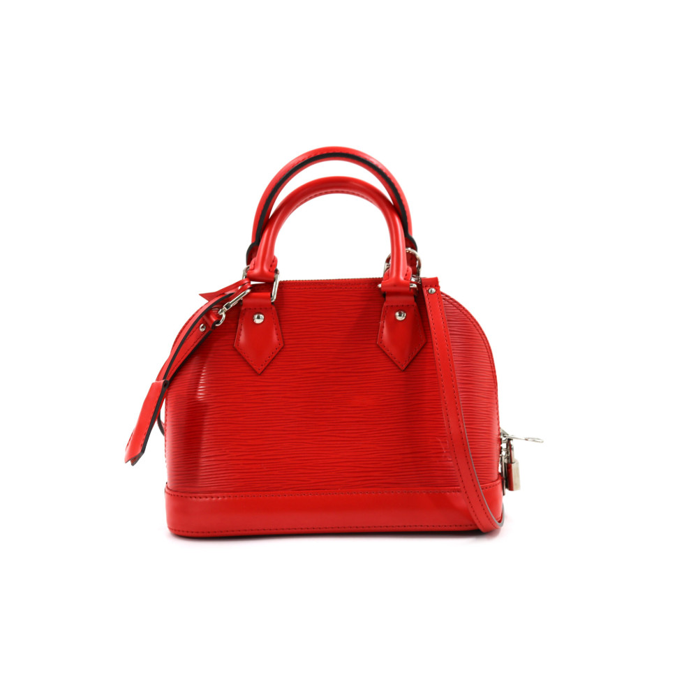 Louis Vuitton Alma BB Epi Rosso