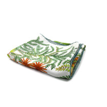 Hermes Foulard Carrè Le Jardin Des Peintres Seta Panna Multicolor