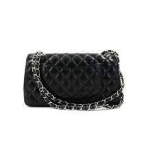 Chanel Classica 11.12 Medium Double Flap Pelle D'Agnello Nera