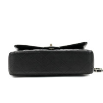 Chanel Classica 11.12 Medium Double Flap Pelle D'Agnello Nera
