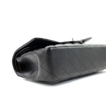 Chanel Classica 11.12 Medium Double Flap Pelle D'Agnello Nera