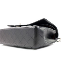 Chanel Classica 11.12 Medium Double Flap Pelle D'Agnello Nera