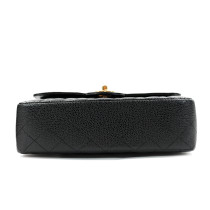 Chanel Classica 11.12 Small Double Flap Pelle Caviar Nera