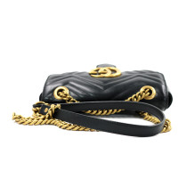 Gucci Marmont Flap Bag Pelle Nera