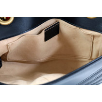 Gucci Marmont Flap Bag Pelle Nera