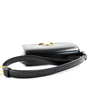 Celine Triomphe Teen Pelle di Vitello Nera