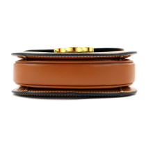 Celine Clea Mini Tela Triomphe Marrone