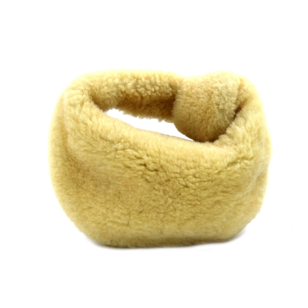 Bottega Veneta Jodie Eco Pelliccia Gialla