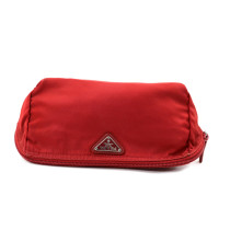 Prada Pochette Cosmetic Nylon Rosso