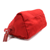 Prada Pochette Cosmetic Nylon Rosso