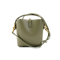 Saint Laurent Le 37 Olive Green Leather