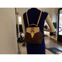 Louis Vuitton Tracolla/Zaino Clapton Damièr Ebène