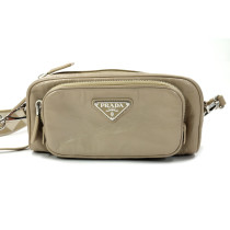 Prada Tracolla Pelle Nappa Antique Beige