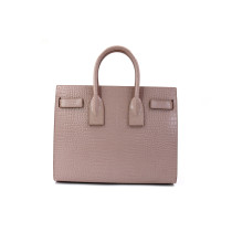 Saint Laurent Sac de Jour Medium Pelle Stampa Cocco Rosa Chiaro