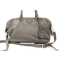 Prada Shopping Pelle Grigia