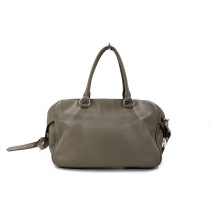 Prada Shopping Pelle Grigia