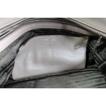 Prada Shopping Pelle Grigia