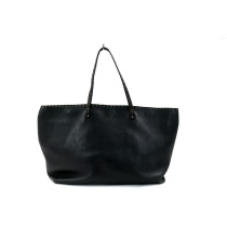 Fendi Blue Leather Tote Bag