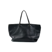 Fendi Tote Bag Leder Blau