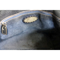 Fendi Tote Bag Cuir Bleu