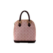 Louis Vuitton Alma Longue Mini Lin Bordeaux