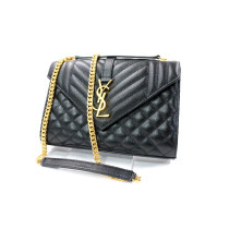 Saint Laurent Envelope Pelle Nera