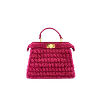 Fendi Peekaboo Montone Fucsia