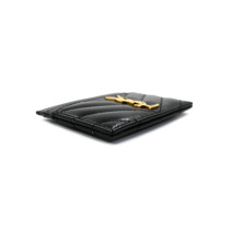 Saint Laurent Portacarte Pelle Nera