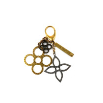 Louis Vuitton Portachiavi Metallo Oro e Argento